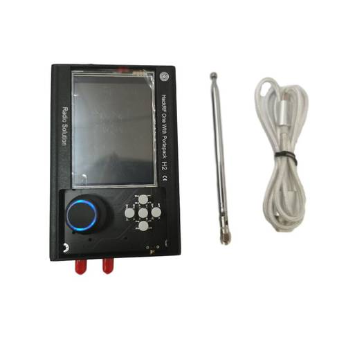 PORTAPACK H2 + HACKRF ONE SDR Radio with Havoc Firmware + 0.5ppm TCXO GPS + 3.2 Touch LCD +Battery + Metal Case +USB+ Antennat
