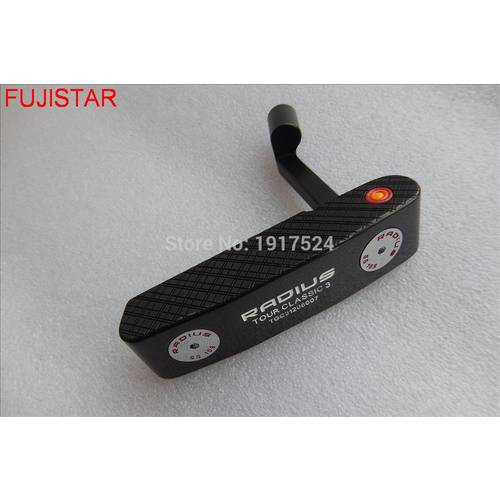 FUJISTAR GOLF RADIUS TOUR CLASSIC 3 model golf putter head with cover and grip part matching