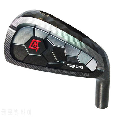 New Golf heads MTG itobori Golf irons 4-9 P Right Handed Black Irons Clubs head Set No Golf shaft Cooyute Free shipping