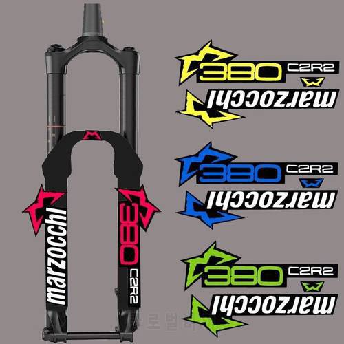 Marzocchi 380 Front Fork Sticker for MTB Mountain Bike Cycling Race Decal
