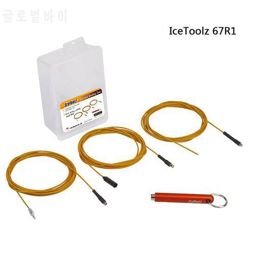 IceToolz 67R1 Internal Routing Tool For MTB Bike Road Bicycle Frame Shift Hydraulic Wire Shifter Inner Cable Guide Install Tools