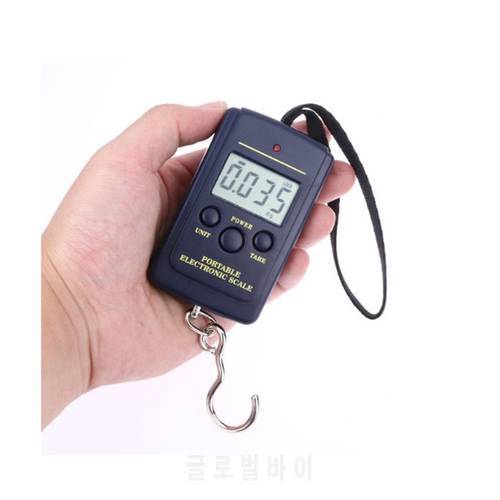 40kg x 72g Mini Digital Scale for Fishing Luggage Travel Weighting Steelyard Hanging Electronic Hook Scale, Kitchen Weight Tool
