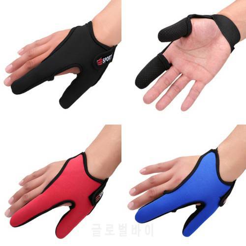 New Fishing Gloves 2 Fingers Thumb Index Finger Glove Breathable Anti-Slip Fishing Finger Protector Fishing Tool Accessories