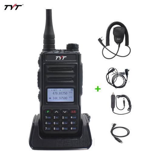 TYT TH-UV88 Talkie Walkie VOX Dual Band Scrambler FM Radio VHF & UHF 136-174MHz & 400-480MHz Handy Two Way Radio WALKI TALKI