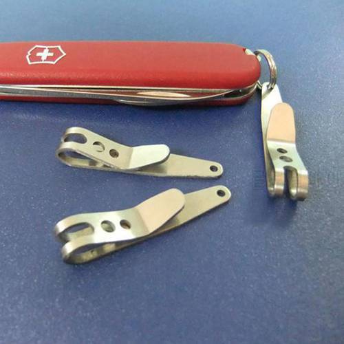 1-10PCMultitools Pocket Stainless Steel Bag Waist Belt Hanging Clip Mini Metal Key Buckles Pocket Clips Carabiner Outdoor Gadget