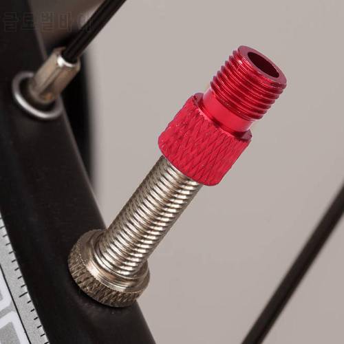 Hot Sale Schrader Valve Adapter Wear-resistant MTB Bike Valve Converter Fixed Gear Bicycle Presta to Schrader Valve Adapter