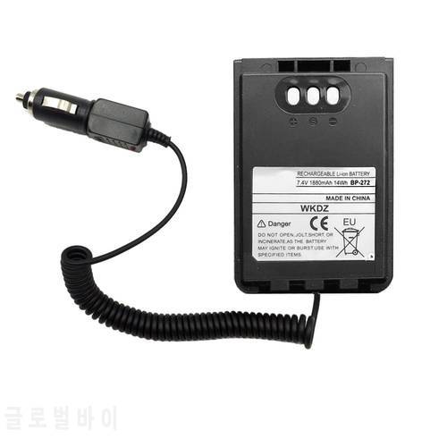 12V Radio Car Battery Eliminator for ICOME BP-272 ID-51E ID-31 ERechargeable Walkie Talkie Parts & Accessories