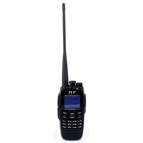 DMR Digital TYT DM-UVF10 Handheld Walkie Talkie Dual Band UV 136-174/400-470Mhz 5W Power DTMF DM UVF10 Two Way Radio for Factory