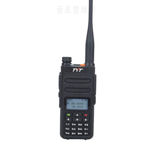 TYT MD-760 dmr walkie talkie UHF VHF Dual band 136-174 400-470MHz 5W 1024CH Dual time slot digital DMR handheld talkie walkie