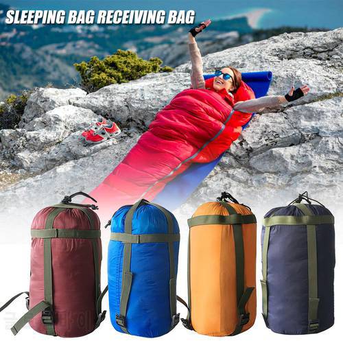 Camping Sleeping Bag Multi-function Compression Sack Waterproof Portable Travel Sundries Bag for Outdoor Traveling Hiking