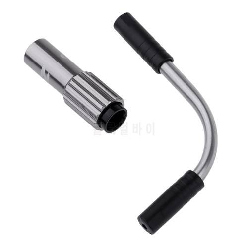 Bicycle Bike Flexible V Brake Noodles Cable Guide Bend Tube Pipes Housing with Adjustable Screws Bike Repair Replacement Kit