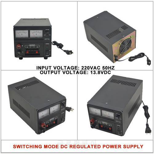 PW-12A Switching Mode DC Regulated Power Supply 0-20VDC 0-20Amp 13.8V Rated Voltage 0-16V Adjustable