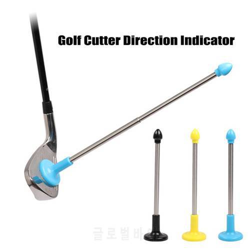 Golf Cutter Direction Indicator Magnetic Golf Club Alignment Stick Correct Golf Swing Aim Angle Golf Training Aids 1PC