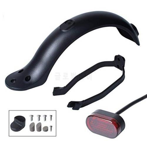 Electric Scooter Rear Fender Mudguard Support Taillight Kickscooter Replacement Accessories Parts for Xiaomi M365 Pro