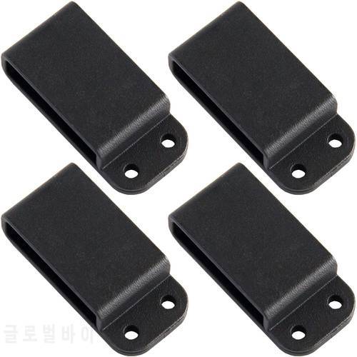 4PCS/LOT Tactical Belt Loop For Sheaths Holsters and Mag Carriers With Mounting Screws Outdoor Tool