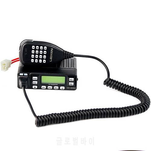 2PCS Professional LEIXEN VV-898S VHF/UFH Dual Band Mini Mobile Radio 144-430Mhz High Power 25W/10W/4W Power CTCSS/DCS for Racing