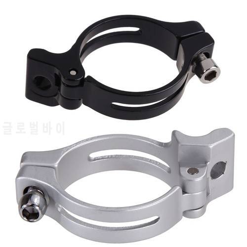 34.9mm black grey Mountain Road Bike Post Clip For Bicycle saddle Bag Clamps Derailleur Braze-on Adapter Clamp Bike Accessory