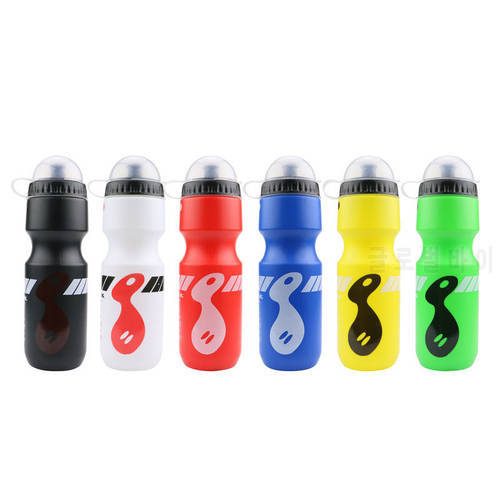 Sports Bottle Plastic Bottle With Dust Cover for Mountain Bike Biking Cycling Supplies XR-Hot Outdoor Travel Portable Leakproof
