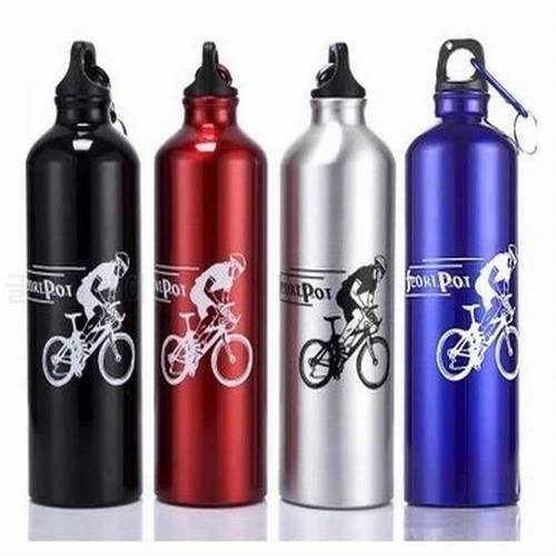 New 750ml Aluminum Alloy Cycling Camping Bicycle Sports Water Bottle Bicycle Water Bottle Bidon Cycliste Бутылка Для Велосипеда
