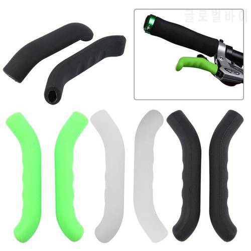 Universal Silicone Bicycle Brake Handle Bar Grips Cover Brake Handle Cycling Protection Sleeve Cover Mountain Bike Accessories