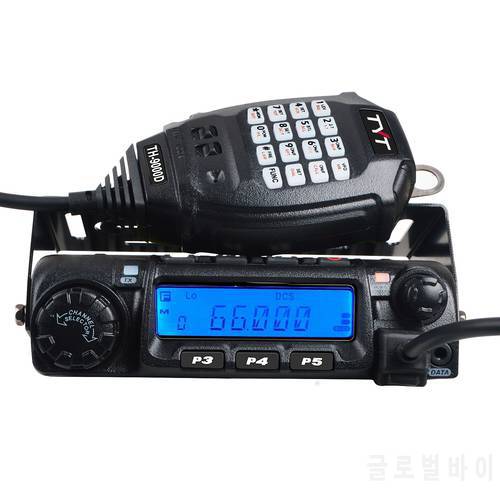 TYT Walkie Talkie TH-9000D 66-88MHz 200ch 45W Mobile Transceiver Radio Scrambler with DTMF Hand Microphone