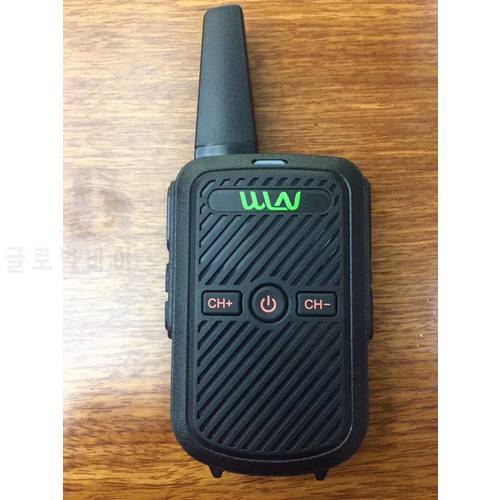 2PCS Ultradio Cheap P WAL C50 UHF 400-430Mhz Handheld Best Thin Walkie Talkie/Two Way Radio 5W Power 1500mAh Battery Mini Radio