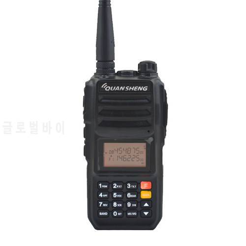 Quansheng TG-UV2PLUS Dual band VHF 136-174MHz, UHF 400-470MHz 5Watt Output Power FM Portable two-way radio ham walkie talkie