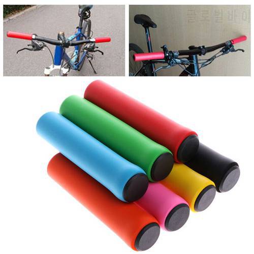 A Pair Of Ultra-light Mountain Bike Handles Silicone Anti-skid Equipment Handlebar Gloves Anti-skid Strong Support Handles