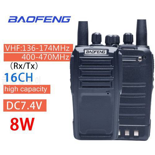Baofeng UV-6 UV6 Walkie Talkie Long Range Two Way 136-174 400-470 MHz U/VHF Dual Band Portable Ham Radio FM Transceiver Intercom