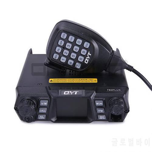 High Power QYT KT-780Plus 780 PLUS KT780 VHF 136-174 MHz 100W Car Radio Mobile FM Transceiver Vehicle Walkie Talkie 50KM 50 KM