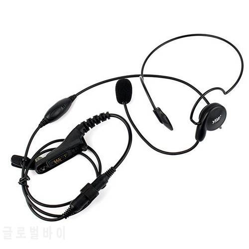 Advanced Unilateral Headphone Mic Neckband Earpiece Cycling Field Tactical Headset For Motorola Radio APX2000 APX7000 XiR P8668