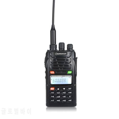 Wouxun Walkie Talkie KG-UVD1P Dual Band FM Portable Two Way Radio 136.000-174.995MHz & 216.000-260.995MHz