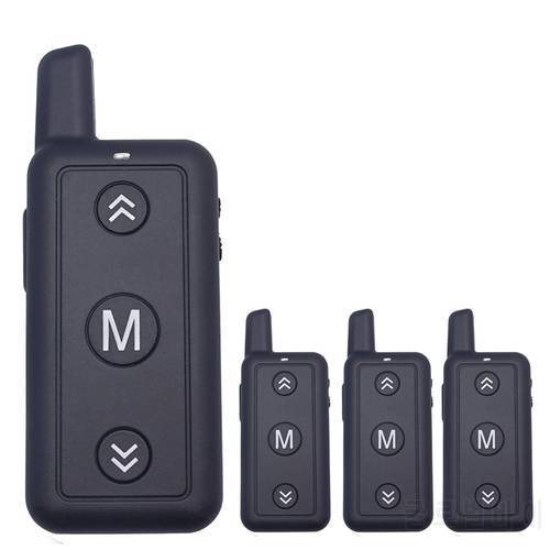 4PCS Mini VV-109 Children Walkie Talkie 0.5 Watts Small Size 16CH 400-470MHz Two Way Radio For Interphone on the fingertip