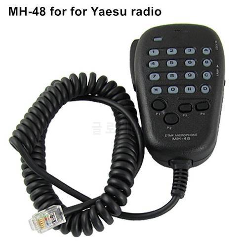 MH-48A6J 6pin DTMF Speaker Microphone For Yaesu FT-8800R FT-8900R FT-7900R FT-1807 FT-7800R FT-2900R FT-1902 Radio PTT Microphe