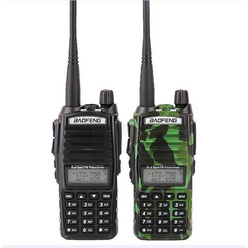 On sale 2pcs car walkie talkies Set with FM Vox mobile cb radio uhf scanner police walky talky professional baofeng uv-82 uv 82