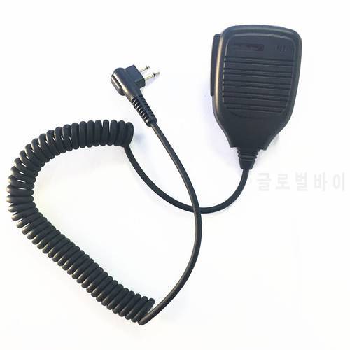 honghuismart handfree microphone speaker M plug 2pins for motorola EP450,CP040 GP88S,GP3188,GP2000S,A8,Hytera etc walkie talkie