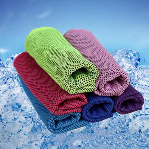 Quick-drying Pocket Towel Portable Water-absorbent Sweat-absorbent Towel Non-pilling Sports Bath Towel 25*80 Cold Sports Towel