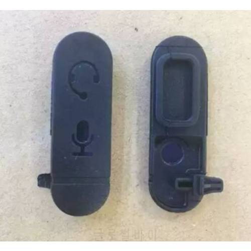 10PCS Walkie Talkie Dust Cover Of Programming Connector for DEP450 XIR P3688 CP200d DP1400 Portable Radio