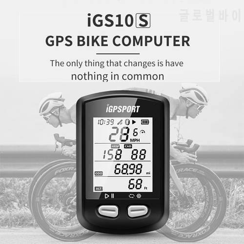 IGPSPORT IGS10s Waterproof Computer Speedometer Wireless Bike GPS BLE 5.0