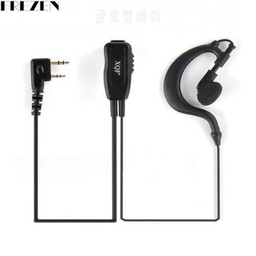 G-type Ear-hook Headset for Baofeng Walkie Talkie for Kenwood Two Way Radio High-power Accessories