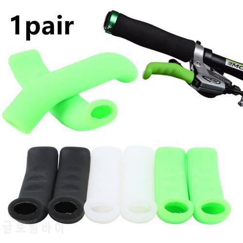 2Pcs Bicycle Silicone Gel Brake Handle Lever Cover Protection Cover Anti-slip Brake Handle Protect Sleeve Fittings Equipment