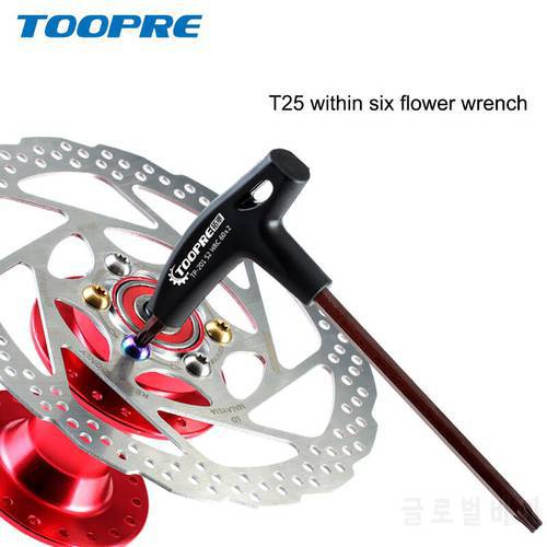 T25 Handle Torx Wrench Mountain Bike Disc Brake Screw Installation and Demolition Wrench Bicycle Tools Bicycle Accessories