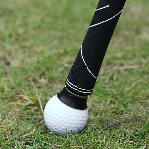 Mini Golf Ball Pick Up Putter Grip Retriever Tool Suction Cup Screw Golf Training Aids Grabber Claw Sucker Tool Golf Accessory