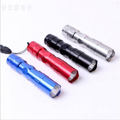 LED Mini Flashlight Outdoor Waterproof Ultra Bright Flashlight Without Battery Portable Torch For Camping Hiking Outdoor Tools