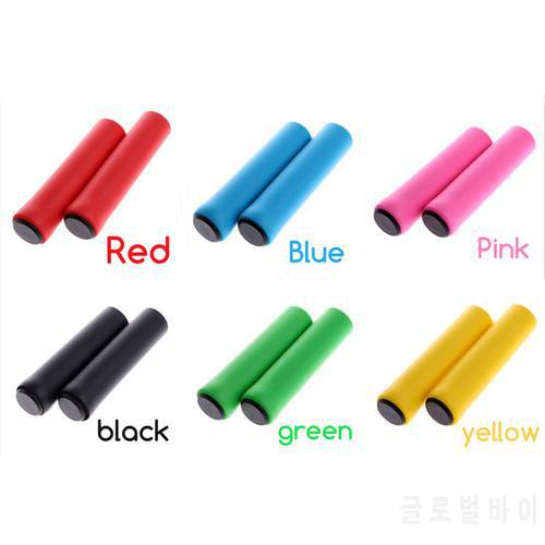 Silicone Cycling Bicycle Grips Outdoor MTB Mountain Bike Handlebar Grips Cover Anti-slip Strong Support Grips Bike Part