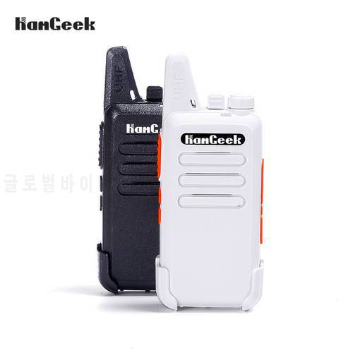 HamGeek 2PCS HG-320 UHF Radio Mini Walkie Talkie 8W 5KM 16CH FM Transceiver For Outdoor Hotel Uses