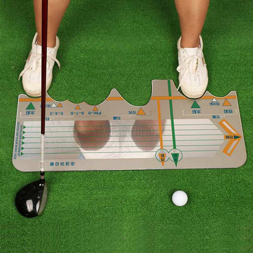 Golf Station Board Swing Trainer Practice Corrective Posture Beginners Batting Calibration Training Golf Accessoriess