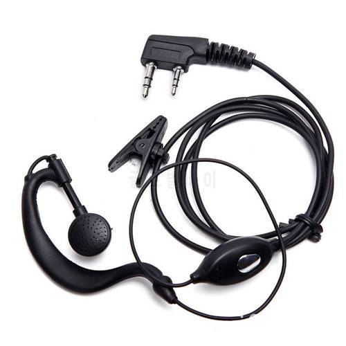 2-pin Head-mounted Walkie-talkie Headset Microphone Walkie-talkie Radio Safety Wire Headset