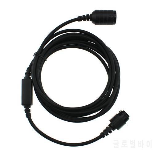 3M Mic Extension Cord Cable for Hand Mic RMN5052 RMN5050 For Motorola M8220 M8668 XPR4300 XPR4350 Car Radio Station Mobile Radio