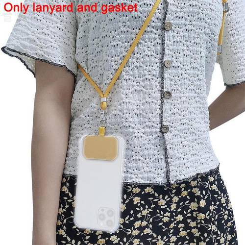 Fashion Net Celebrity Mobile Phone Lanyard Diagonal Strap Hanging Neck Safety Anti-lost Old Fixed Card